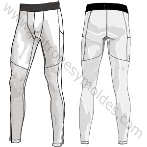 Patron ropa, Fashion sewing pattern, molde confeccion, patronesymoldes.com Calza entrenamiento 9800 HOMBRES Pantalones